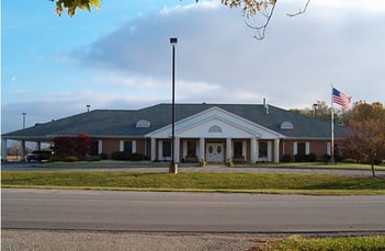 Exterior shot of Sunset Memory Gardens