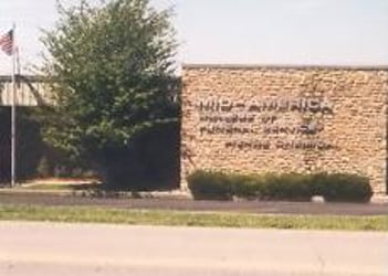 Exterior shot of Mid-America College of Funeral