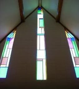 Interior shot of Brown Funeral Directors