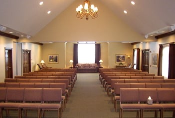 Interior shot of Day Funeral Home