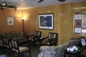 Interior shot of George Price Funeral Directors