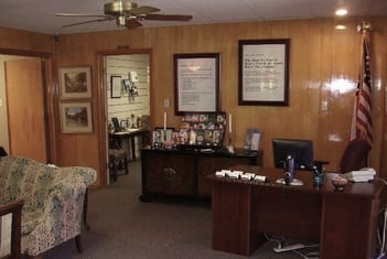 Interior shot of George Price Funeral Directors