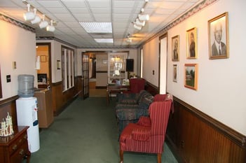 Interior shot of Henry W Dabney Funeral Home