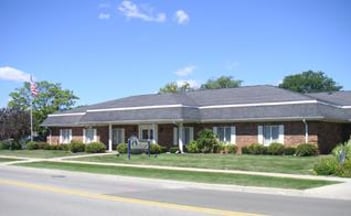 Exterior shot of Smith Family Funeral Home