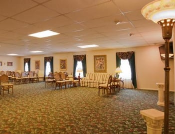 Interior shot of Holihan-Atkin Funeral Home