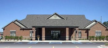 Exterior shot of Keck-Coleman Funeral Home