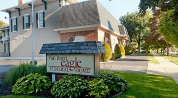 Exterior shot of Van Horn Eagle Funeral Home Incorporated