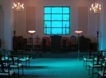 Interior shot of Carpenters Funeral Home Incorporated
