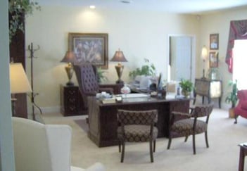 Interior shot of Peoples Funeral Home of Whiteville Incorporated