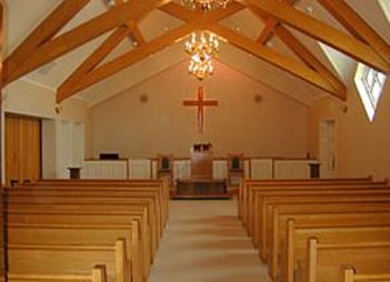 Interior shot of Munden Funeral Home-Crematory