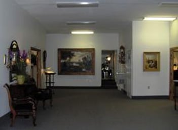 Interior shot of Bass Smith Granite Funeral Service