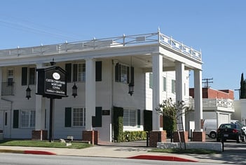 Exterior shot of Custer Christiansen Mortuary