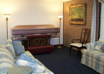 Interior shot of  Lakes Crematory