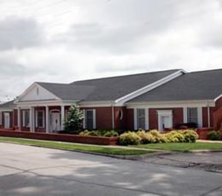 Exterior shot ofRoller-Christeson Funeral Home