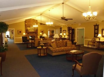 Interior shot of Eggers Funeral Home Incorporated