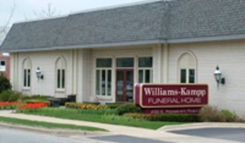 Exterior shot of Williams-Kampp Funeral Home