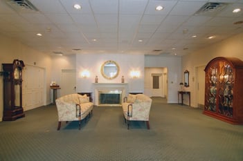 Interior shot of Williams-Kampp Funeral Home
