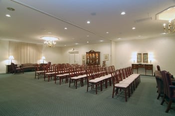 Interior shot of Williams-Kampp Funeral Home