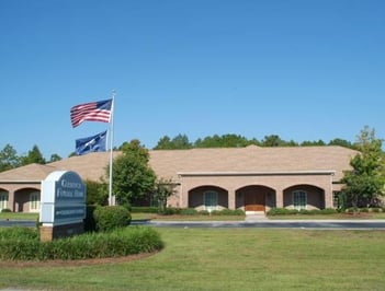 Exterior shot of Goldfinch Funeral Homes