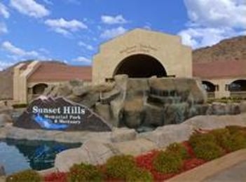 Exterior shot of Sunset Hills Memorial Park