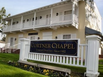 Exterior shot of Cortner Chapel