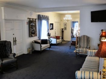 Interior shot of Cortner Chapel