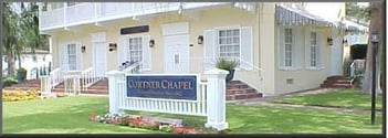 Exterior shot of Cortner Chapel