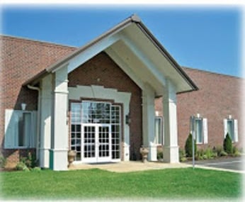 Exterior shot of Palmetto Funeral Home