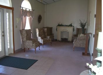 Interior Shot of Browns Funeral Service