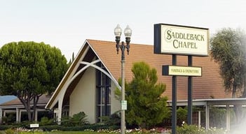 Exterior shot of Saddleback Chapel Mortuary & Cremation Service