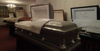 Interior shot of Burton Funeral Home