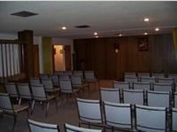 Interior shot of Arthur J Mack Funeral Home