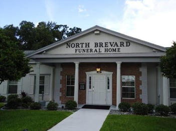 Exterior shot of North Brevard Funeral Home