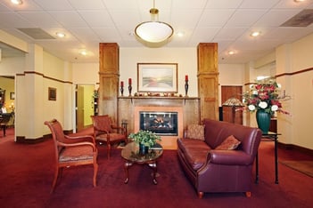 Interior shot of Evergreen Cemetery