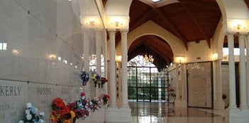 Interior shot of Rosewood Funeral Home