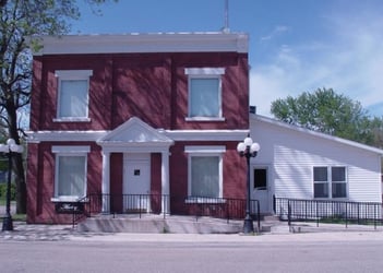 Exterior shot of Hurley Funeral Home