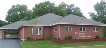 Exterior shot of Pickering Funeral Home