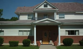 Exterior shot of Ruegg Funeral Home Incorporated