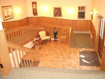 Interior shot of Svoboda Funeral Home