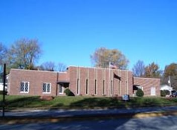 Exterior shot of Dorr & Clark Funeral Home