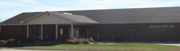 Exterior shot of Gass-Haney Funeral Home