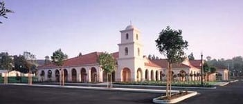 Exterior shot of Mission Hills Catholic Mortuary
