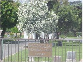 Exterior shot of Magnolia Memorial Park