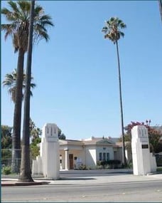 Exterior shot of Pomona Valley Memorial Park