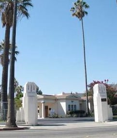 Exterior shot of Pomona Valley Memorial Park