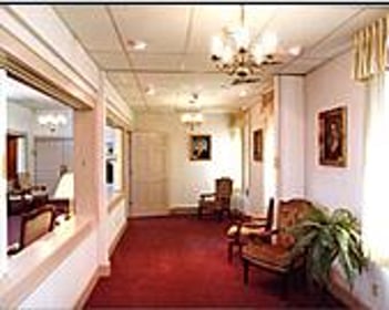 Interior shot of Fisher Funeral Home Incorporated