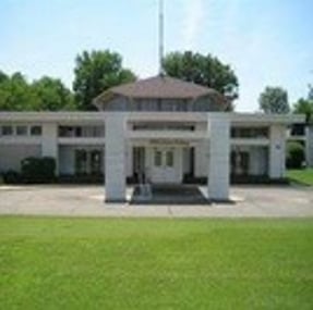 Exterior shot of Lawrence Brown Svc Funeral