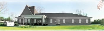 Exterior shot of Fredericks Funeral Home LLC