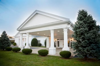 Exterior shot of Woodfin Funeral Chapel