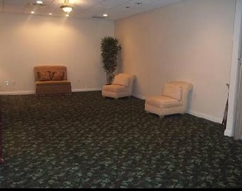 Interior shot of Taylor Funeral Home